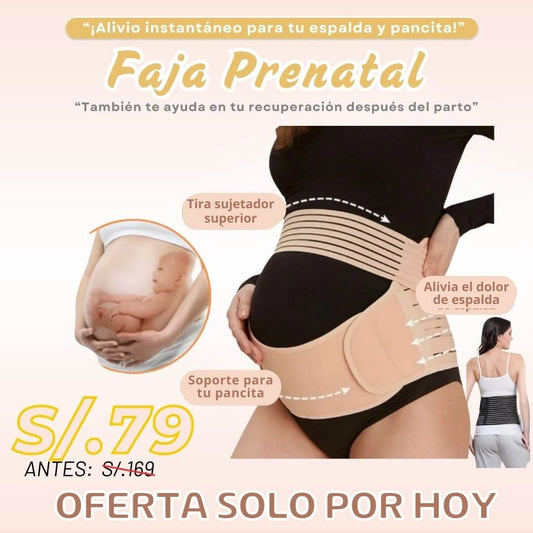 FAJA PRENATAL AJUSTABLE – Pancita Ligera