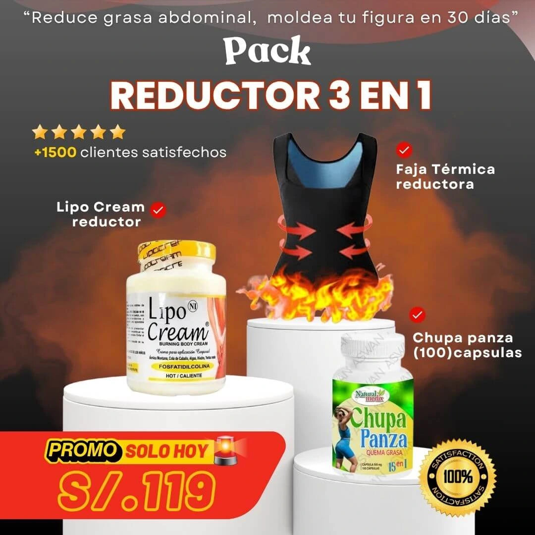 PACK REDUCTOR 3 EN 1