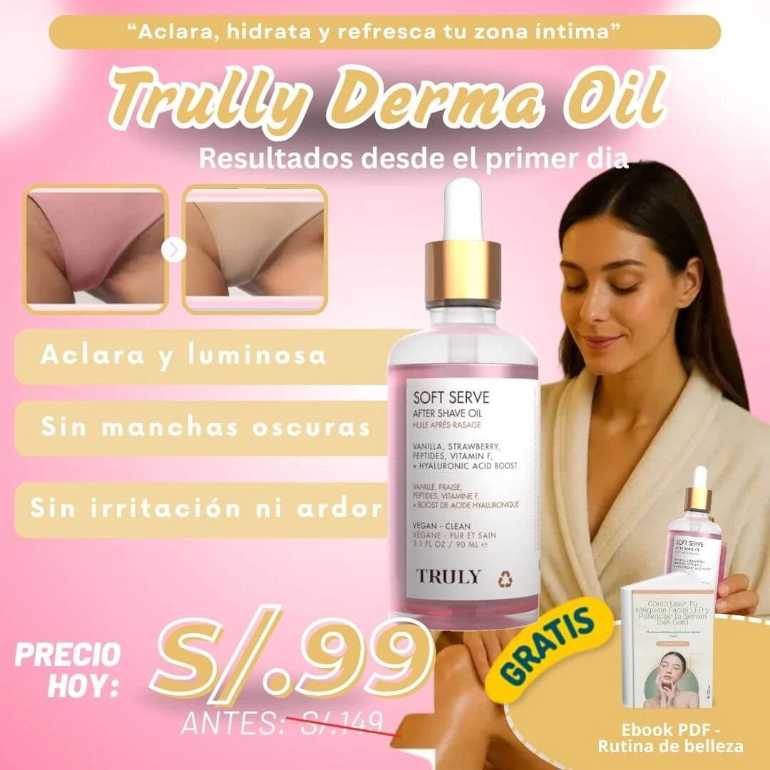 Trully Derma Oil - Aceite Intimo 100% natural
