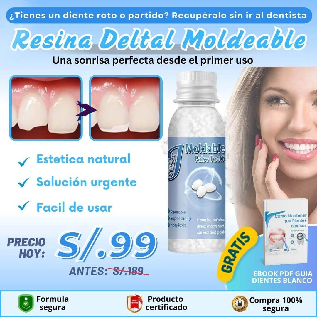 RESINA DENTAL MOLDEABLE - Sonríe Sin Miedo💫
