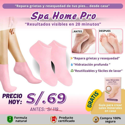 SPA HOME PRO - Spa de Pies Calcetines Hidratantes